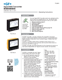 Thumbnail of document Manual - 9900 Transmitter